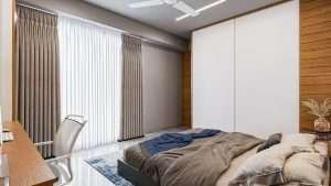 Bedroom interior d render