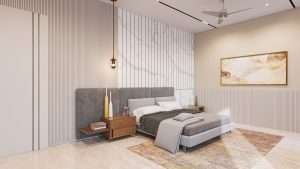 Bedroom interior d render