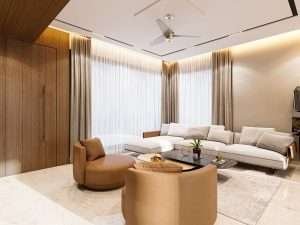 Living interior d render