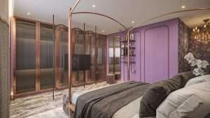 Bedroom interior d render versasia infosoft Bedroom interior d render