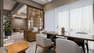 Kitchen interior d render