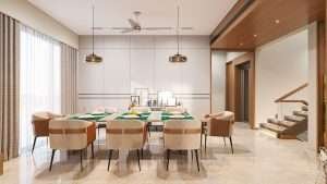 Dining interior d render