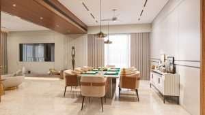 Dining interior d render