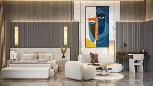 Bedroom interior d render