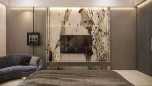 Bedroom interior d render