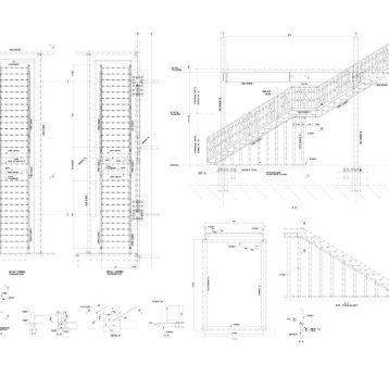 Structural Staircase Steel Detailing at Versasia Infosoft
