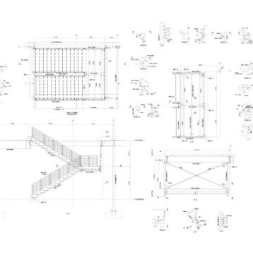 Structural Staircase Steel Detailing at Versasia Infosoft