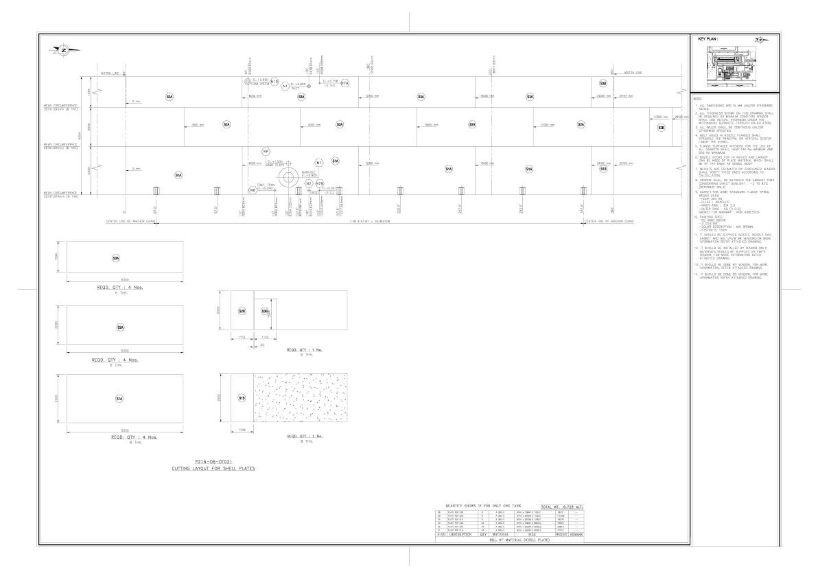 Tank design and drafting at versasia infosoft