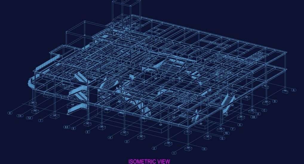 Architectural steel structure