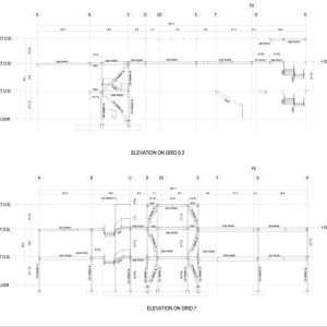 Architectural steel structure