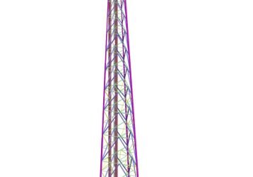 Derrick steel structure