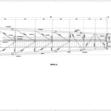 Flare Boom Steel Structure