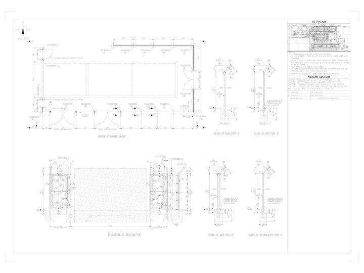 Structural Steel Fencing detailing at Versasia Infosoft