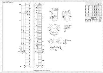 Structural ladder detailing at versasia infosoft