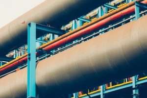 Pipe support structure detailing at versasia infosoft