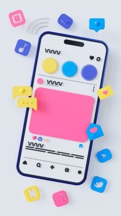 Illustration of ai and machine learning in mobile app development trends of 