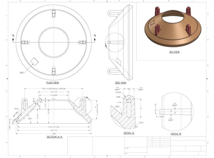 3D Mechanical Part Modelling and Engineering at Versasia Infosoft