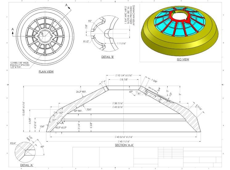 3D Mechanical Part Modelling and Engineering at Versasia Infosoft