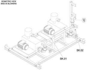 Skid assembly and drafting services by versasia infosoft