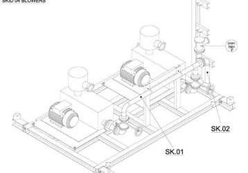Skid assembly and drafting services by versasia infosoft